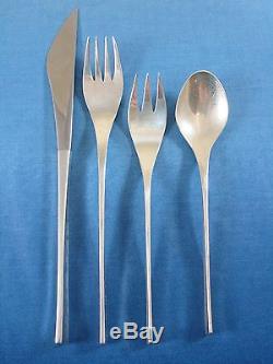 Vision by International Sterling Silver Flatware Set Service 24 Pieces