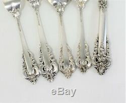 WALLACE GRANDE BAROQUE Sterling Silver Dinner Flatware, 5 piece Place Setting