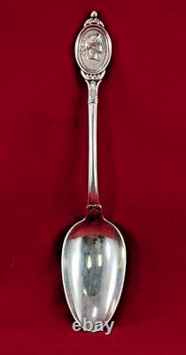 W. Gale & Co. Sterling Silver Serving Spoon, Monogrammed