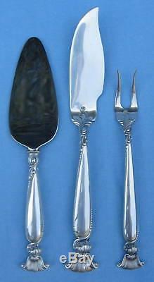 Wallace 109 Romance of the Sea Sterling Flatware Set 12 MAGNIFICENT