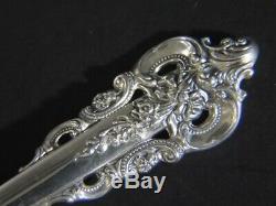Wallace GRAND BAROQUE Sterling Silver 5 pc PLACE SETTING Knife 2 Forks 2 Spoons