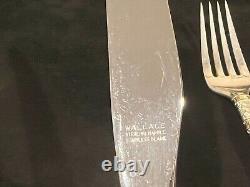 Wallace Golden Aegean Weave Sterling Silver 4 Piece Place Setting