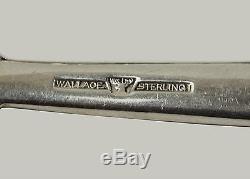 Wallace Grand Baroque 127 Piece Sterling Silver Flatware Set 7,084 Grams