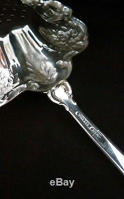 Wallace Grand Baroque Sterling Silver Tea Strainer