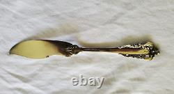 Wallace Grand Baroque sterling 7 1/2 flat butter knife