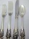 Wallace Grande Baroque Sterling Silver Flatware 4pc Place Setting Sizes Listed