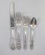 Wallace Rose Point Sterling Flatware 4pc Place Setting Multi Available No Mono