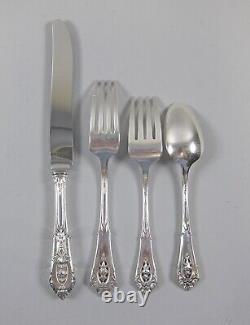 Wallace ROSE POINT Sterling Flatware 4pc Place Setting Multi Available No Mono