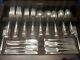 Wallace Romance Of The Sea Heavy Sterling Silver 925 Flatware Set No Reserve Nr