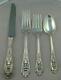 # Wallace Rosepoint Sterling Silver Four Piece Setting New French Blade Knife