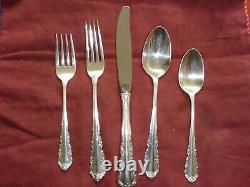 Wallace Shenandoah Sterling Silver 5 Piece Place Setting No Monograms