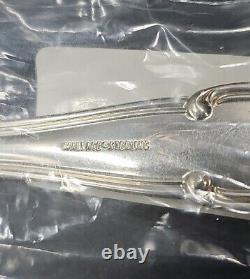 Wallace Sterling Silver BAROCCO Pierced Serving Spoon NEW