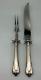 Wallace Sterling Silver Handled Carving Set Stainless Steel Blade And Tines