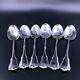 Wallace Sterling Teaspoons Set Of 6 Grand Colonial Pattern 192g