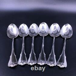 Wallace Sterling Teaspoons Set of 6 Grand Colonial Pattern 192g