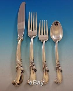 Waltz of Spring by Wallace Sterling Silver Flatware Set for 8 Service 32 pieces