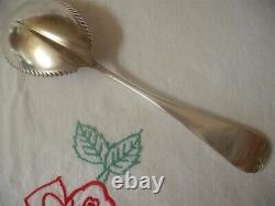 Whiting Sterling Silver 9 1/16 Serving Spoon, 1882 Antique Lily
