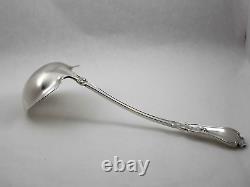 Whiting Violet Sterling Silver Soup Ladle 12 withMonogram