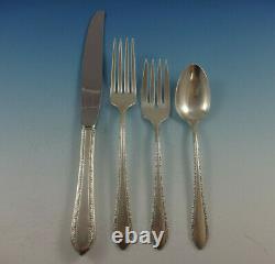 Wild Flower by Royal Crest Sterling Silver Flatware Set 12 Service 74 Pieces