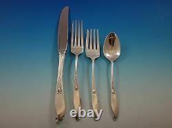 Wishing Star by Wallace Sterling Silver Flatware Set for 8 Service 44 pieces