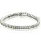 Women's Tennis Bracelet With Genuine Diamonds In Sterling Silver 1 Carat