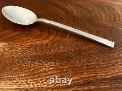 -new Old Newbury Crafters Handwrought Sterling Silver Place Spoon Pattern Karen