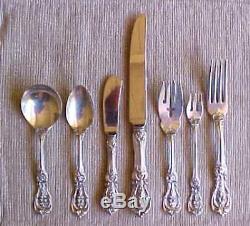 71pc Ancien Marque & Barton Reed Francis I 1907 Sterling Set Couverts Withservers