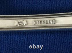 Ancestry Par Weidlich, 1940 Sterling Silver Flatware 30 Pieces Service Pour 6