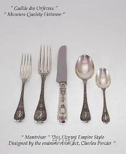 Argent Sterling Flatware 5-pc Place-setting, 87- Montresor