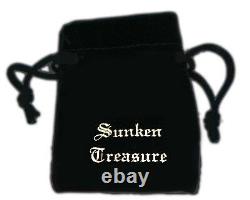 Atocha Coin Pendentif Pirate Gp Plus De 925 Argent Sterling Sunken Treasure Bijoux