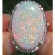 Bague En Argent Sterling 925 Faite à La Main Avec Une Opale Naturelle De 8,25 Carats - Cadeau Pour Elle