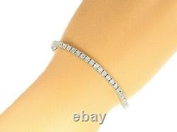 Bracelet De Tennis Pour Femmes Avec Diamants Authentiques En Argent Sterling 1 Carat