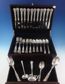 Buttercup By Gorham Sterling Silver Set De Couverts Pour 12 Dinner Size 65 Pieces