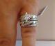 Centre Marquise Ring & Band Set Avec Lab Diamonds/ 925 Serling Silver