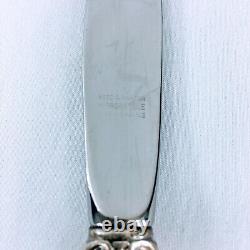Couteau de table en argent sterling vintage Reed & Barton, 4 pièces assorties sans monogrammes