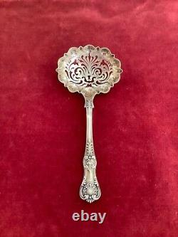 Cuillère à tamis en argent sterling Tiffany & Company Motif 1886, MAntique