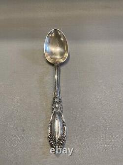 Cuillère de service en argent sterling ancienne Towle