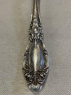 Cuillère de service en argent sterling ancienne Towle