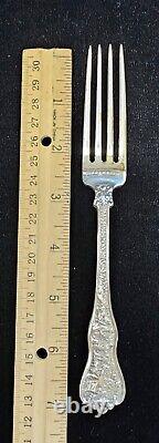 Fourchette de déjeuner olympienne Tiffany de 7 1/16 pouces sans monogramme