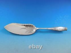 Gem Leaf By Whiting Sterling Silver Jelly Couteau Brite-cut 9 Vintage Server