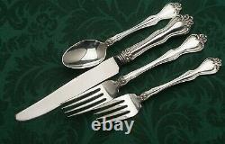 George & Martha By Westmoreland Sterling Silver 4pc Place Setting, Lame Française