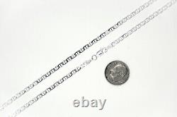 ITALIE 925 Argent Sterling massif Chaîne MARINER Collier ou Bracelet 7 36