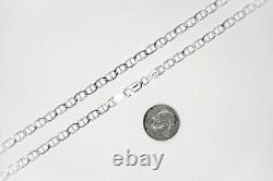 ITALIE 925 Argent Sterling massif Chaîne MARINER Collier ou Bracelet 7 36