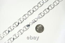 ITALIE 925 Argent Sterling massif Chaîne MARINER Collier ou Bracelet 7 36