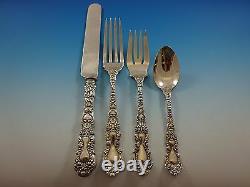 Imperial Chrysanthemum By Gorham Sterling Silver Flatware Service Set 30 Pièces