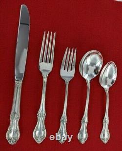 Intl Sterling Silver Lambeth Manor No Monogram 5 Piece Place Setting 109456a