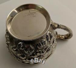 Jacobi & Jenkins Baltimore Coupe En Argent Sterling Style Repousse 51