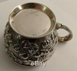 Jacobi & Jenkins Baltimore Coupe En Argent Sterling Style Repousse 51