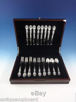 Melrose By Gorham Ensemble De Couverts En Argent Sterling Pour 8 Services 32 Pièces