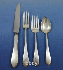 Old Colony By Watson Sterling Silver Flatware Set Service 47 Pièces Pointé Fin